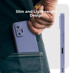 Moozy Minimalist plāns, matēts silikona vāciņš saderīgs ar Xiaomi Redmi Note 10 Pro, Xiaomi Redmi Note 10 Pro Max telefona modeli цена и информация | Чехлы для телефонов | 220.lv