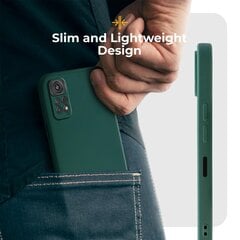 Moozy Minimalist plāns, matēts silikona vāciņš saderīgs ar Xiaomi Redmi Note 11, Xiaomi Redmi Note 11S telefona modeli cena un informācija | Telefonu vāciņi, maciņi | 220.lv
