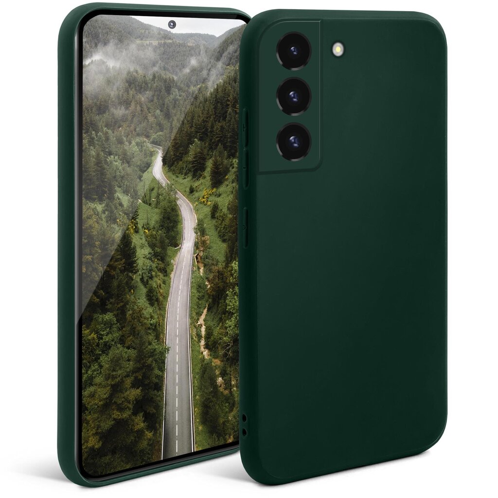 Moozy Minimalist plāns, matēts silikona vāciņš saderīgs ar Samsung Galaxy S22 5G telefona modeli cena un informācija | Telefonu vāciņi, maciņi | 220.lv