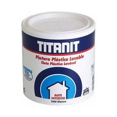 Краска TITANLUX Titanit 029190034 потолок Стена Моющийся Белый 750 ml матовый цена и информация | Краска | 220.lv