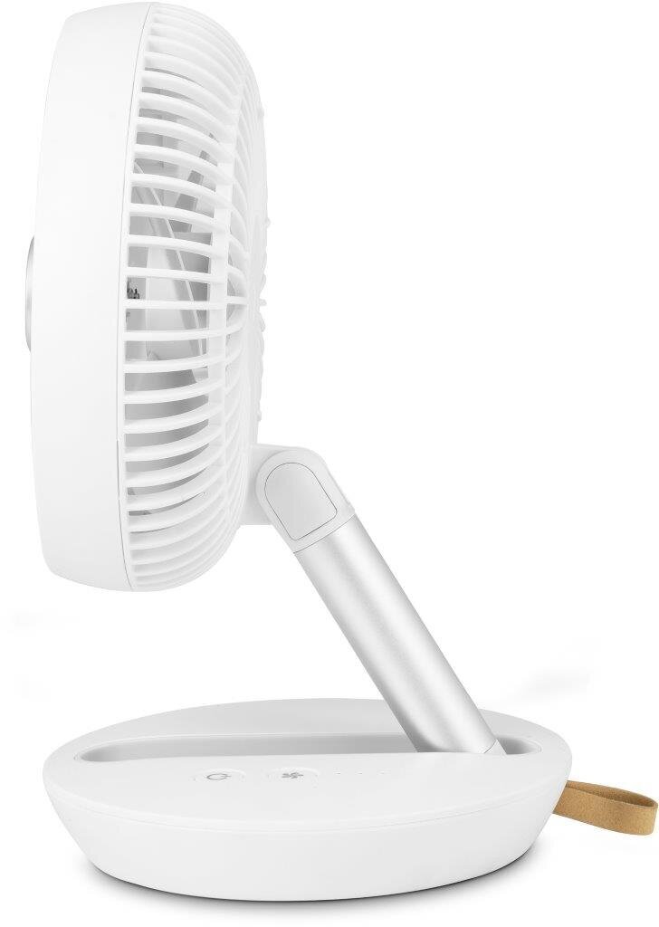 Bezvadu ventilators Sencor SFE 0773WH AKU, 14.4 cm, 4000 mAh cena un informācija | Ventilatori | 220.lv