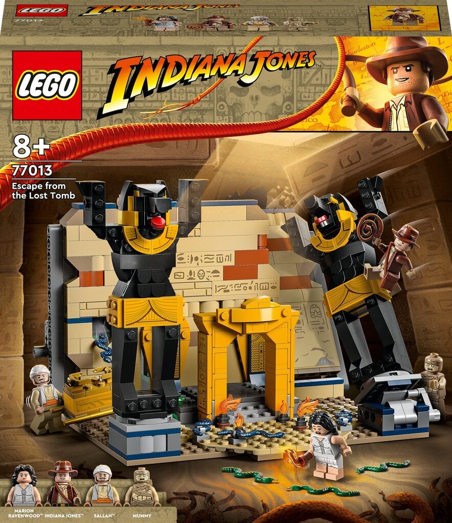 77013 LEGO® Indiana Jones Bēgšana no zudušajām kapenēm cena un informācija | Konstruktori | 220.lv