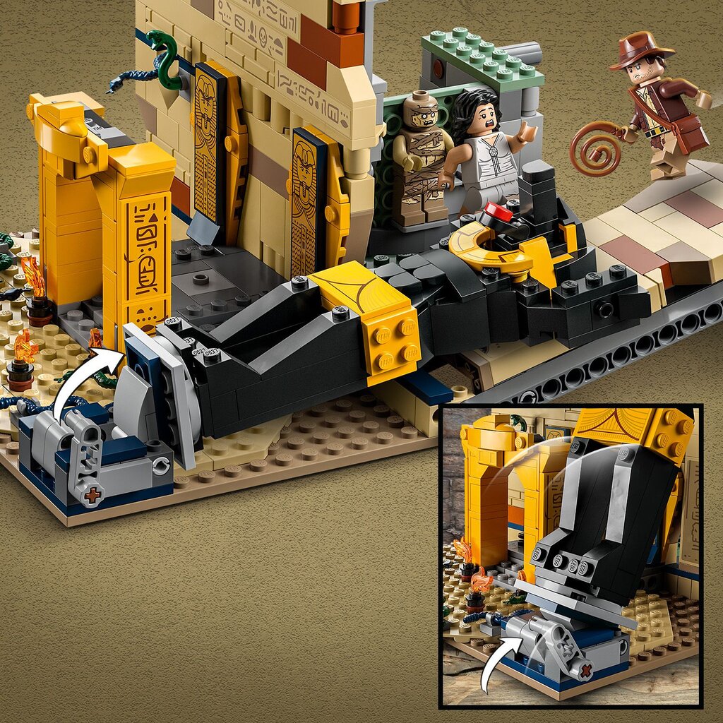 77013 LEGO® Indiana Jones Bēgšana no zudušajām kapenēm cena un informācija | Konstruktori | 220.lv