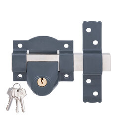 Drošības slēdzene Fac 91-c/80 38 mm Tērauds Tumši pelēks cena un informācija | Durvju slēdzenes | 220.lv