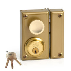 Slēdzene Jis 34-6d Pārklājums 60 mm Pa labi cena un informācija | Durvju slēdzenes | 220.lv