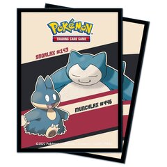 Spēļu kāršu uzmavas UP Snorlax & Munchlax, 65 gab цена и информация | Настольные игры, головоломки | 220.lv