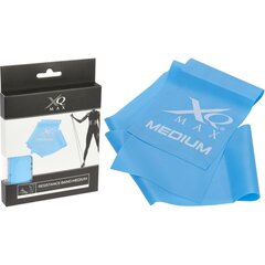 Fitnesa gumija vingrinājumiem XQ Max Medium, 0.3cm, zila cena un informācija | Fitnesa gumijas, gredzeni | 220.lv