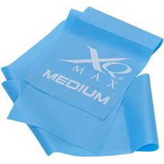 Фитнес-резина для упражнений XQ Max Medium, 0,3см, синяя цена и информация | Фитнес-резинки, гимнастические кольца | 220.lv