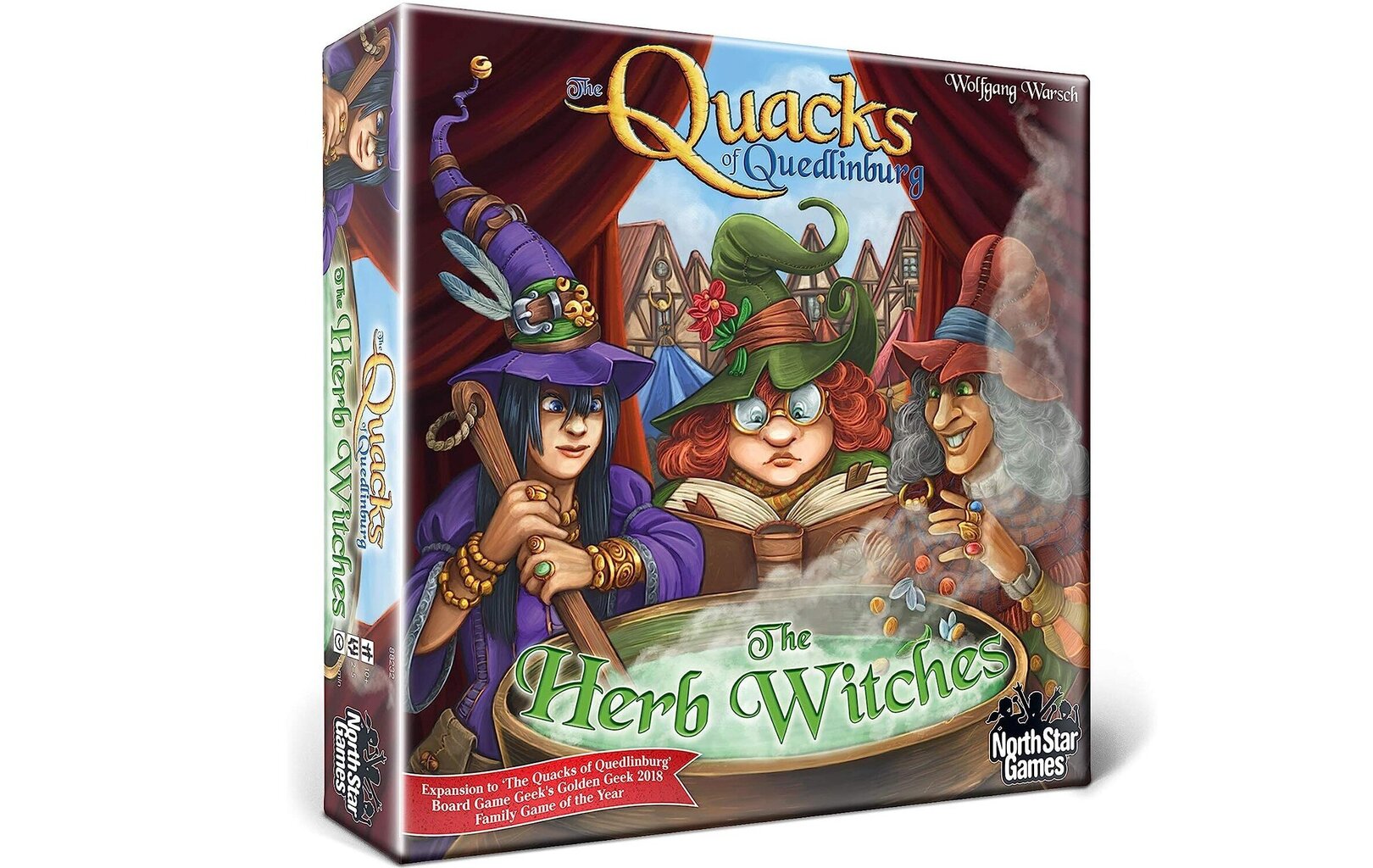 Galda spēle The Quacks of Quedlinburg: The Herb Witches cena un informācija | Galda spēles | 220.lv