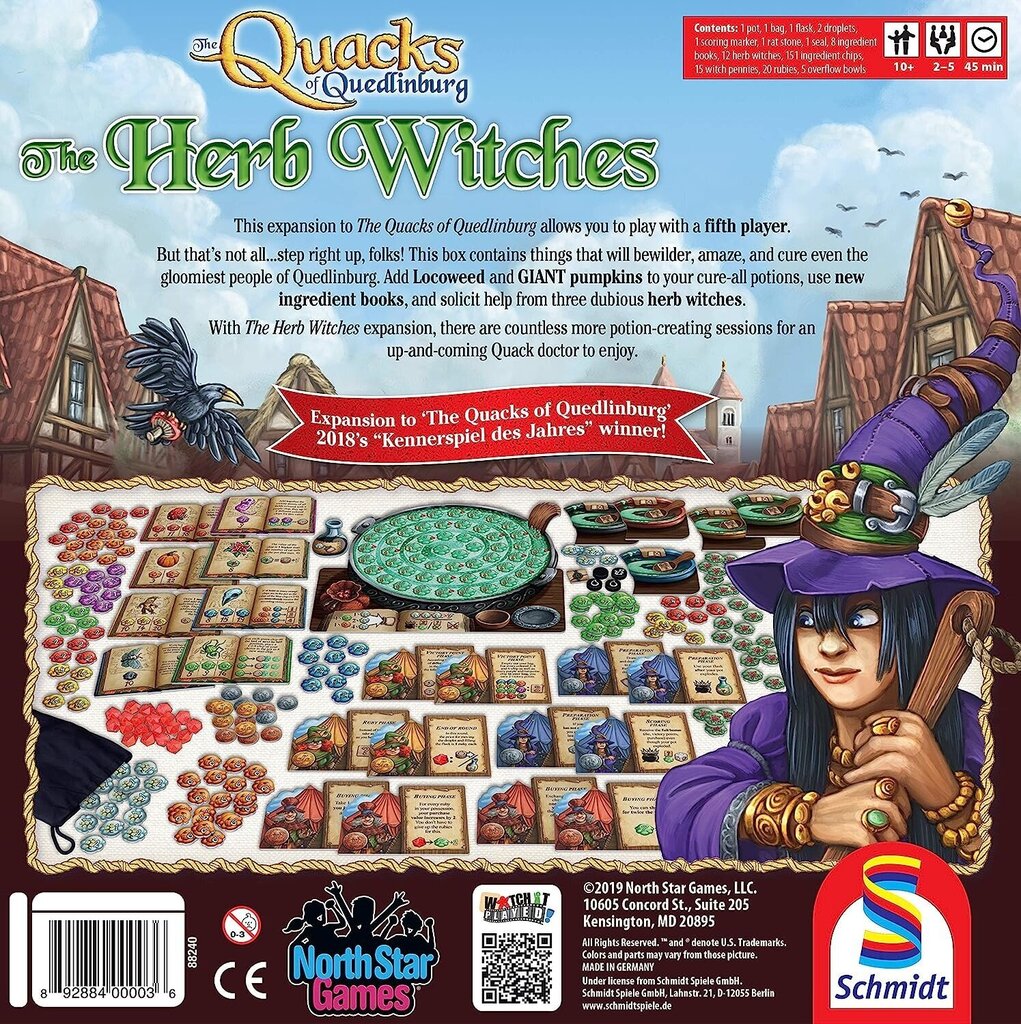 Galda spēle The Quacks of Quedlinburg: The Herb Witches cena un informācija | Galda spēles | 220.lv