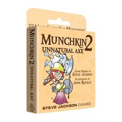 Kāršu spēle Munchkin 2, Unnatural Axe cena un informācija | Galda spēles | 220.lv