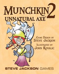 Kāršu spēle Munchkin 2, Unnatural Axe cena un informācija | Galda spēles | 220.lv