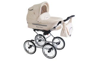 Ratini Fanari Classic Baby Fashion 2in1, bēšs cena un informācija | Bērnu rati | 220.lv