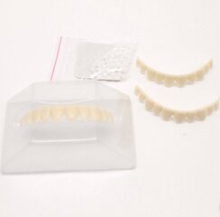 Комплект временных верхних зубов, 10 шт. цена и информация | Зубные щетки, пасты | 220.lv