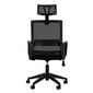 Biroja krēsls QS-05, melns cena un informācija | Mēbeles skaistumkopšanas saloniem | 220.lv