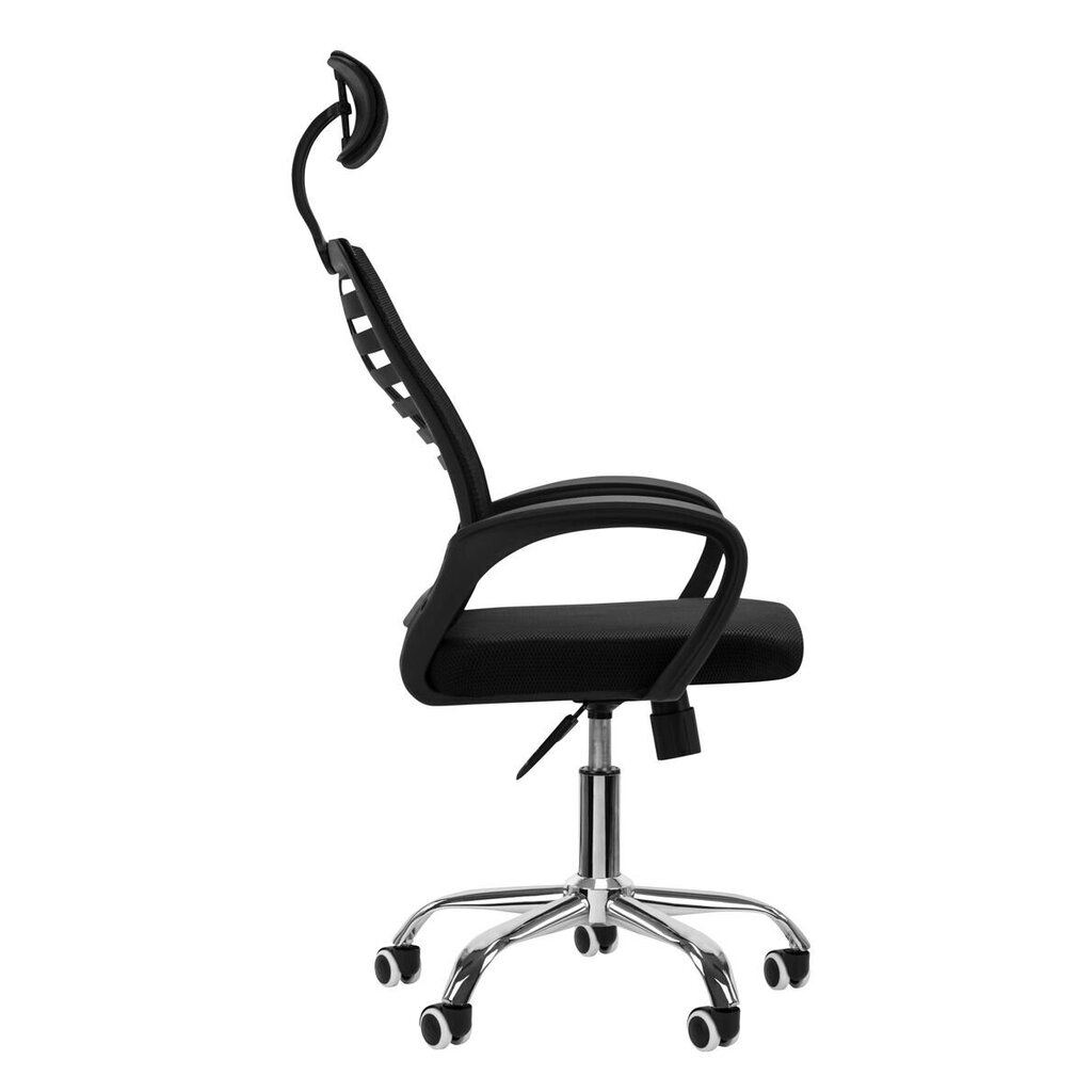 Biroja krēsls QS-02, melns cena un informācija | Mēbeles skaistumkopšanas saloniem | 220.lv