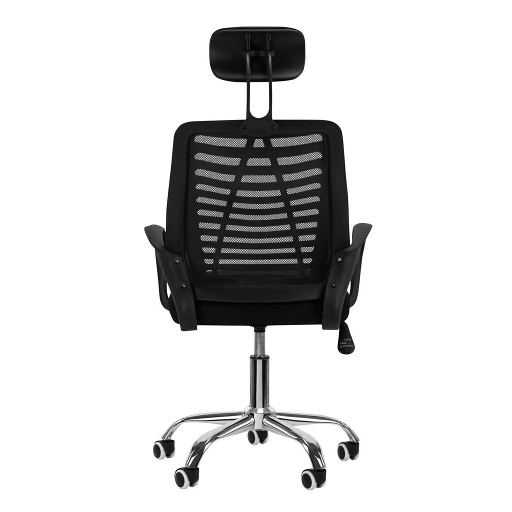 Biroja krēsls QS-02, melns цена и информация | Mēbeles skaistumkopšanas saloniem | 220.lv