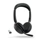 Jabra Evolve2 65 Flex black cena un informācija | Austiņas | 220.lv