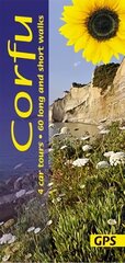 Corfu Sunflower Guide: 60 long and short walks with detailed maps and GPS; 4 car tours with pull-out map 8th Revised edition cena un informācija | Ceļojumu apraksti, ceļveži | 220.lv