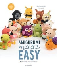 Amigurumi Made Easy: 16 Straightforward Animal Crochet Patterns cena un informācija | Grāmatas par veselīgu dzīvesveidu un uzturu | 220.lv