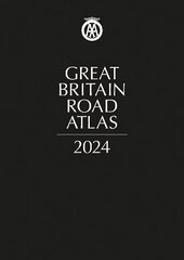 Great Britain Road Atlas 2024: Leather 2024 37th New edition цена и информация | Путеводители, путешествия | 220.lv