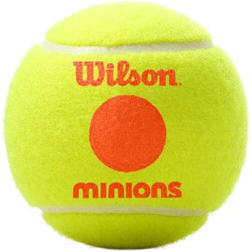 Āra tenisa bumbiņas Wilson Starter Orange Minions 3 gab. cena un informācija | Āra tenisa preces | 220.lv