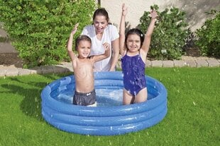 Bērnu piepūšamais baseins Bestway 122 x 25cm, zils cena un informācija | Baseini | 220.lv