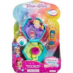 Подростковые джинны Fisher-Price Shimmer Shine - игровой набор «Цветочные спрайты», который можно взять с собой в дорогу (FHN39) цена и информация | Игрушки для девочек | 220.lv