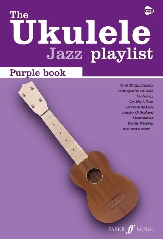 Ukulele Jazz Playlist: Purple Book: (Ukulele Chord Songbook) cena un informācija | Mākslas grāmatas | 220.lv