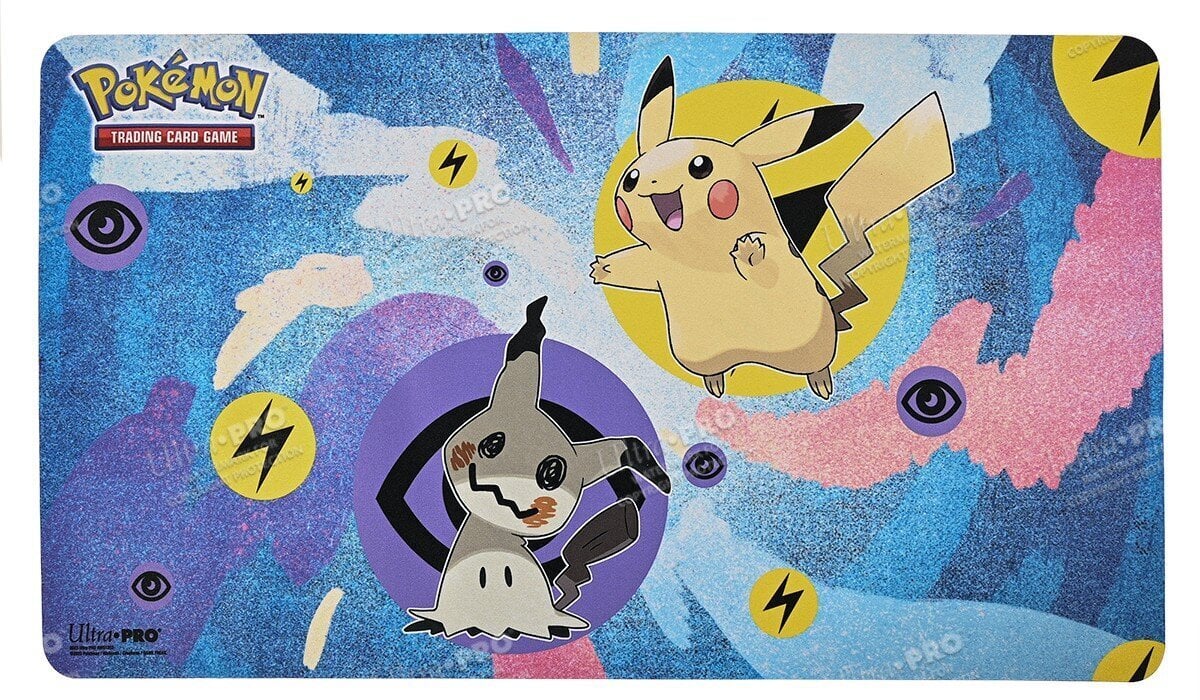 Spēļu paklājiņš UP Playmat Pokémon Pikachu & Mimikyu cena un informācija | Galda spēles | 220.lv