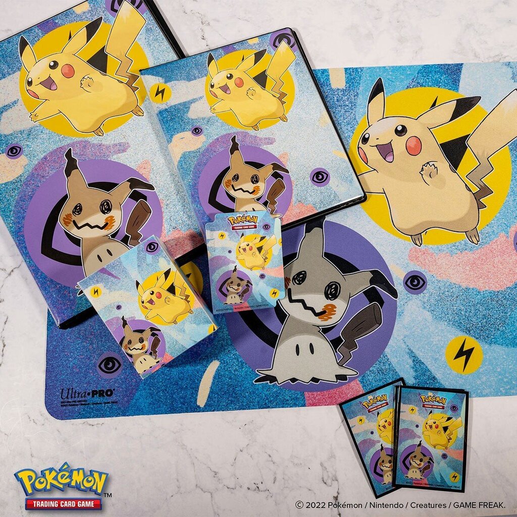 Spēļu paklājiņš UP Playmat Pokémon Pikachu & Mimikyu cena un informācija | Galda spēles | 220.lv