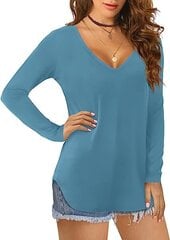 Блузка женская, синяя цена и информация | Женские блузки, рубашки | 220.lv