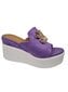 Sieviešu iešļūcenes uz platformas TULIPANO, violetas. цена и информация | Sieviešu sandales | 220.lv