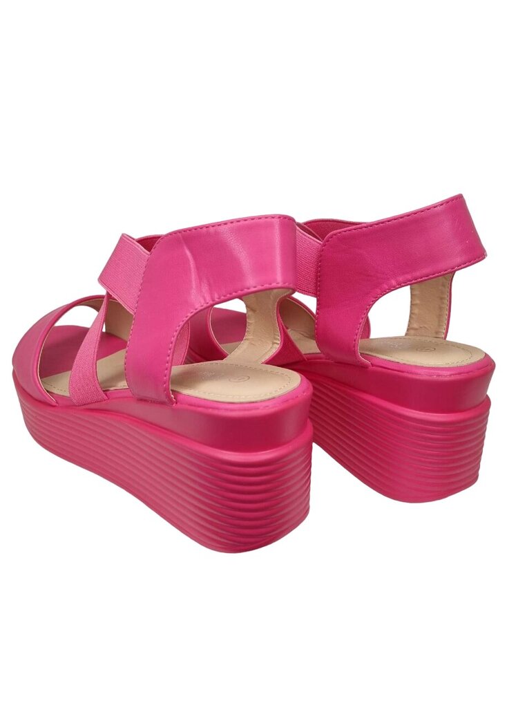 Sieviešu sandales uz platfomas WEIDE, rozā. cena un informācija | Sieviešu sandales | 220.lv