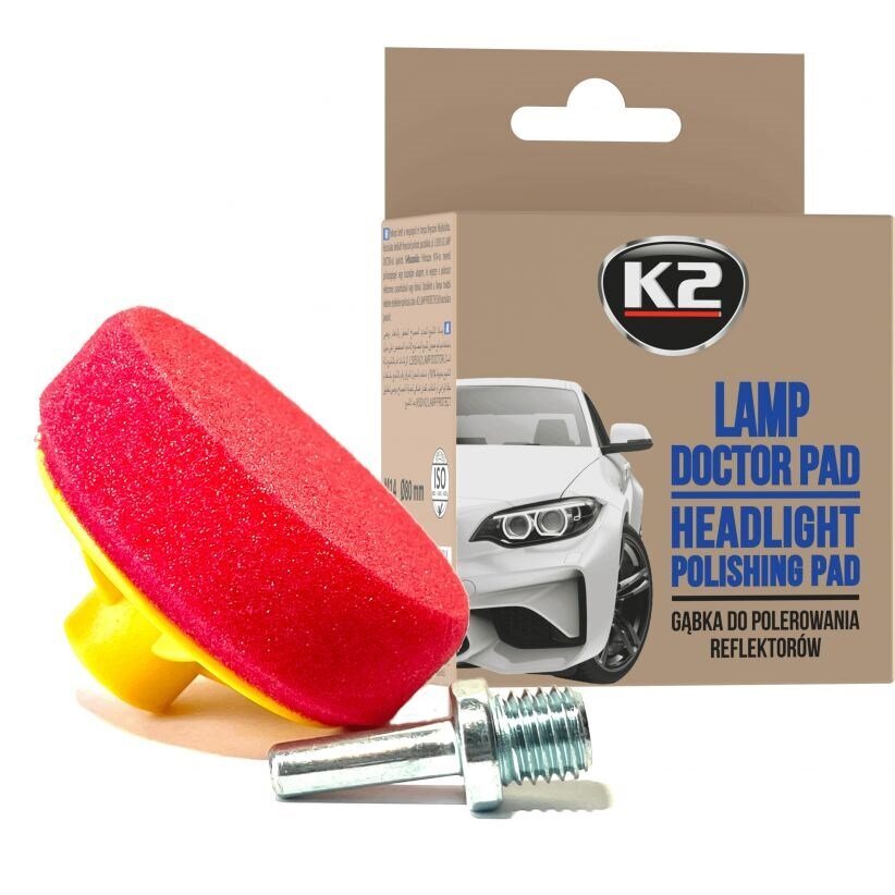 K2 LAMP DOCTOR PAD - lampas pulēšanas sūklis cena un informācija | Auto ķīmija | 220.lv