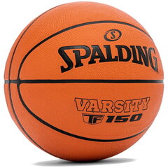 Баскетбольный мяч Spalding Varsity TF-150, оранжевый цена и информация | Баскетбольные мячи | 220.lv