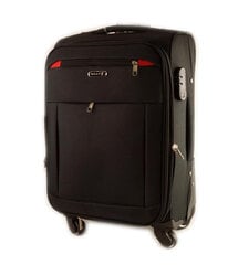 Средний чемодан Vado 725 M черный цена и информация | Чемоданы, дорожные сумки | 220.lv