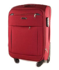 Маленький чемодан Vado 725 S бордовый цена и информация | Чемоданы, дорожные сумки | 220.lv