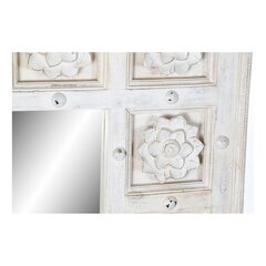 Настенное зеркало DKD Home Decor Белый Древесина манго Маринованный (93,5 x 4,7 x 120,3 cm) цена и информация | Зеркала | 220.lv