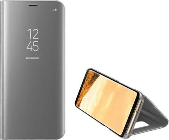 Futrālis Clear View paredzēts Samsung Galaxy M51, sudraba cena un informācija | Telefonu vāciņi, maciņi | 220.lv