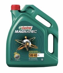 Motoreļļa Castrol Magnatec 5W-40 C3, 5L cena un informācija | Castrol Auto preces | 220.lv