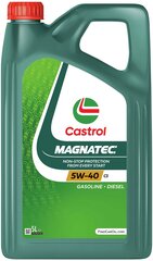 Motoreļļa Castrol Magnatec 5W-40 C3, 5L cena un informācija | Castrol Auto preces | 220.lv