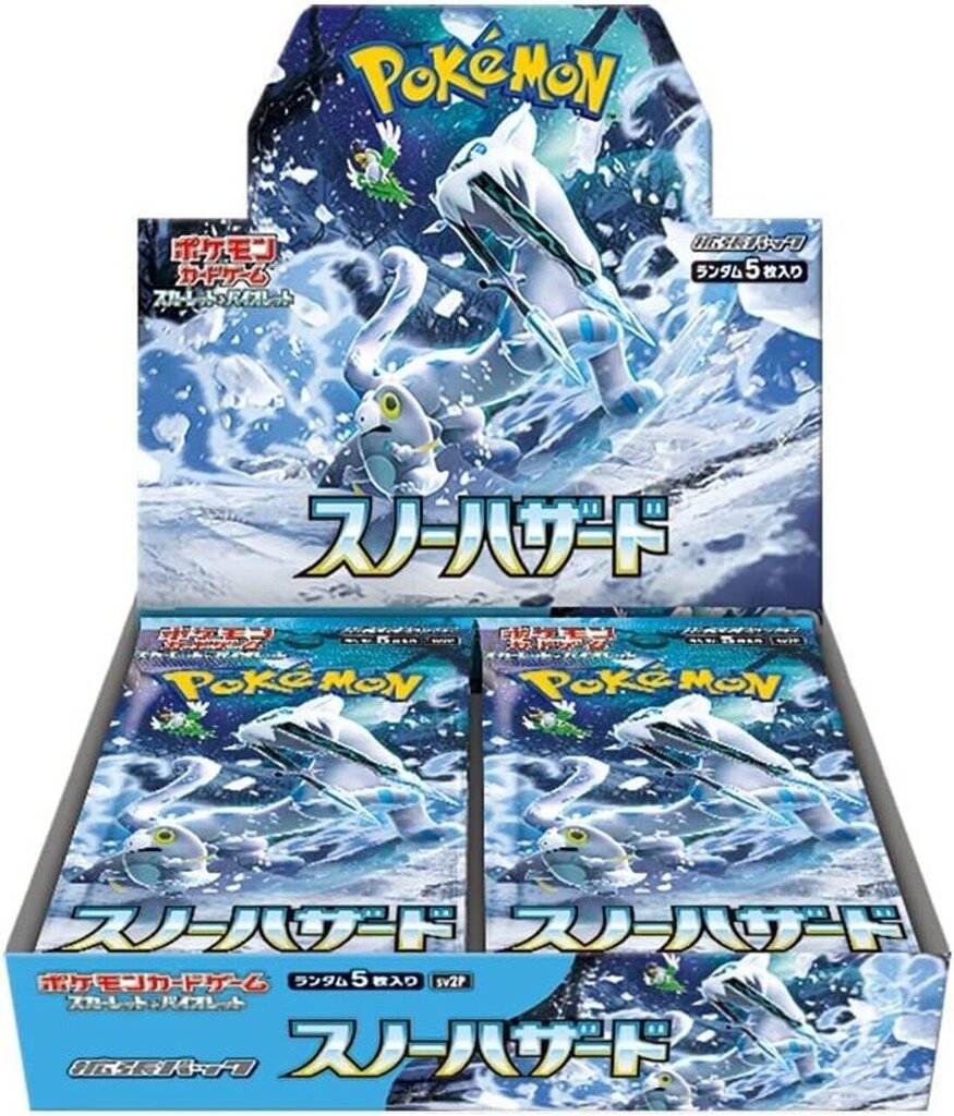 Kāršu spēle Pokemon TCG Scarlet & Violet Snow Hazard Booster Display cena un informācija | Galda spēles | 220.lv