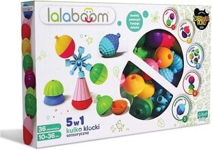 Bloku un bumbiņu komplekts Trefl Lalaboom 61080 36 detaļas cena un informācija | Rotaļlietas zīdaiņiem | 220.lv