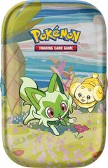 Kāršu spēle Pokémon TCG Paldea Friends Mini Tin Sprigatito цена и информация | Настольная игра | 220.lv