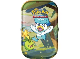 Kāršu spēle Pokémon TCG Paldea Friends Mini Tin Quaxly цена и информация | Настольные игры, головоломки | 220.lv