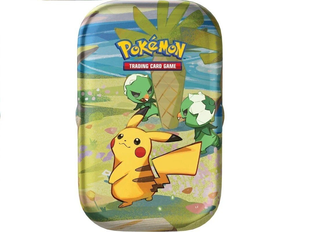 Kāršu spēle Pokémon TCG Paldea Friends Mini Tin Pikachu цена | 220.lv