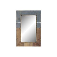 Sienas spogulis DKD Home Decor Zils Balts Egle (60 x 3.5 x 89.5 cm) cena un informācija | Spoguļi | 220.lv