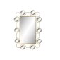 Sienas spogulis DKD Home Decor Melns PVC Metāls Bronza (70 x 2 x 100 cm) цена и информация | Spoguļi | 220.lv