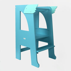 Mācību tornis Montessori Zaļā vasara cena un informācija | Bērnu krēsliņi un bērnu galdiņi | 220.lv